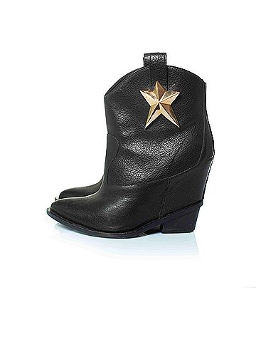 Giuseppe Zanotti Giuseppe Zanotti hidden platform wedge star boots (view 2)