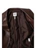 Hermès 100% Leather Brown Hermes, leather biker jacket in brown Size 4 - photo 6