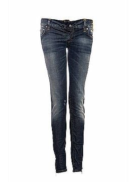 Dsquared2 Dsquared2, middle blue biker jeans (view 1)