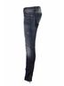 Dsquared2 100% Cotton Blue Dsquared2, middle blue biker jeans Size 4 - photo 4