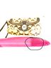 Coach Solid Brown Tan Pink Wristlet One size - photo 9