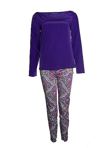Ralph Lauren Ralph Lauren, Purple set with paisley print (view 1)