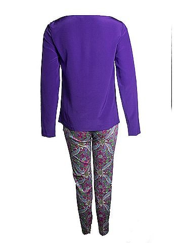 Ralph Lauren Ralph Lauren, Purple set with paisley print (view 2)