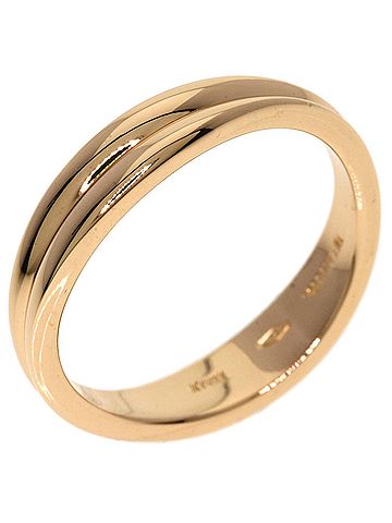 Tiffany & Co. Tiffany &amp; Co. Double Wave Ring, 18K Pink Gold, Women's. (view 2)
