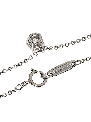 Tiffany & Co. Tiffany &amp; Co. Solitaire Diamond Necklace, Platinum PT950, Women's. (view 2)
