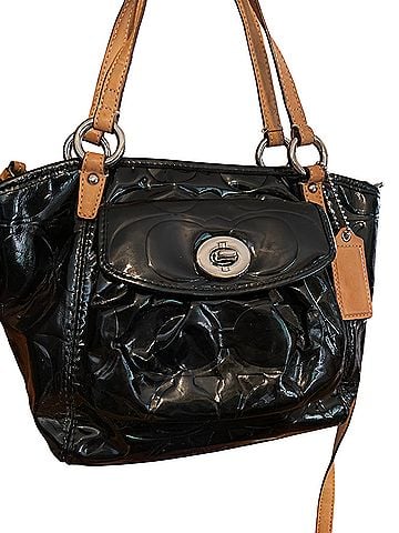 Coach Leah signature mini Leather Satchel (view 2)