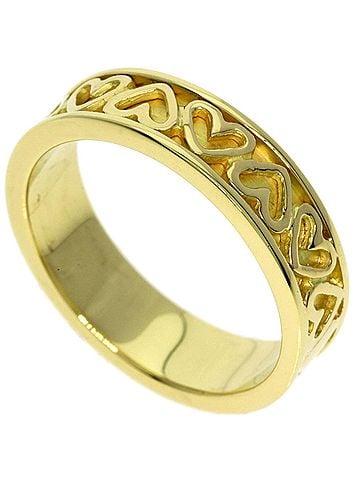 Tiffany & Co. Tiffany &amp; Co. Cutout Heart Ring, 18K Yellow Gold, Women's Ring. (view 1)
