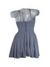 B. Smart 85% Nylon 4% Spandex 100% Polyester 11% Other Blue Cocktail Dress Size 0 - photo 2