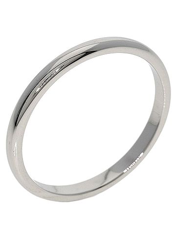 Cartier Cartier Wedding Ring #54, Platinum PT950, Women's, CARTIER (view 2)