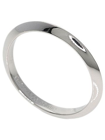 Tiffany & Co. Tiffany &amp; Co. Knife Edge Ring, Platinum PT950, Women's Ring. (view 1)