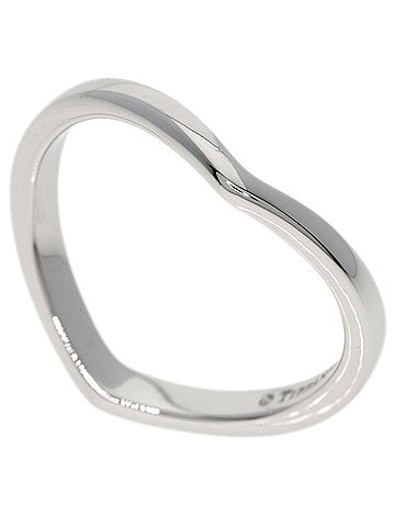 Tiffany & Co. Tiffany &amp; Co. V-Band Ring, Platinum PT950, Women's Ring. (view 1)