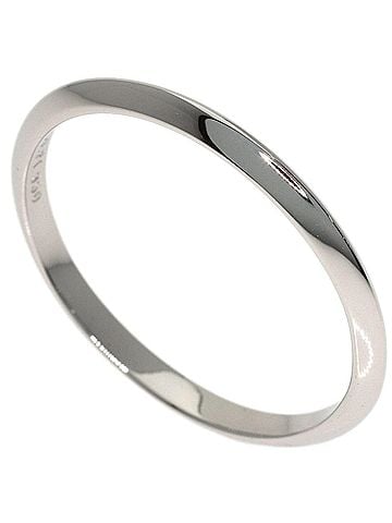 Tiffany & Co. Tiffany &amp; Co. Knife Edge Ring, Platinum PT950, Women's Ring. (view 1)