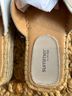 Summer 100% Leather Floral Ivory Tan Mule/Clog Size 9 - photo 3