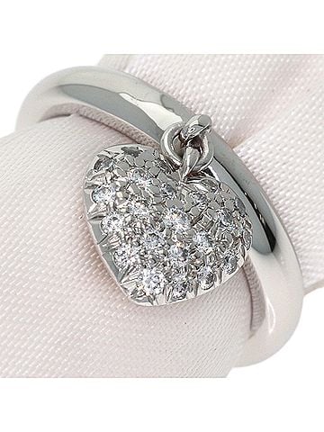Tiffany & Co. Tiffany &amp; Co. Sentimental Heart Diamond Ring, Platinum PT950, Women's Ring. (view 1)