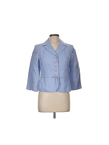 Ann Taylor Button-Front Tie-Waist Blazer Blazer (view 1)