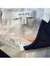 Milly Chevron-herringbone White Blue Sleeveless Top Size 10 - photo 3