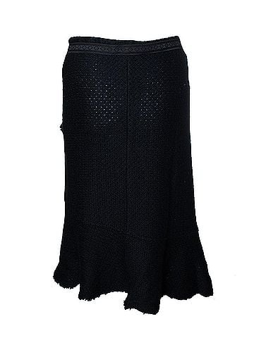 Isabel Marant Isabel Marant, Black wool wrap skirt (view 2)