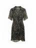 Veronica Beard 100% Silk Floral Multi Color Cocktail Dress Size 8 - photo 3