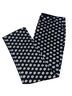 Tommy Hilfiger Floral Black White Casual Pants Size 10 - photo 1