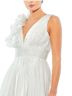 Mac Duggal Floral White Cocktail Dress Size 10 - photo 4