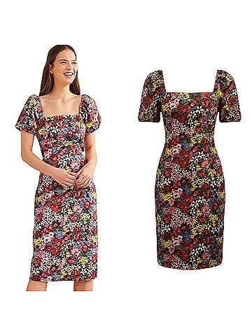 Boden Moire Cocktail Dress (view 1)