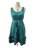 Papillon 100% Polyester Teal Casual Dress Size S - photo 1