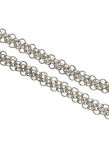 Tiffany & Co. Tiffany &amp; Co. Somerset Mesh Long Necklace, Silver, Women's. (view 2)