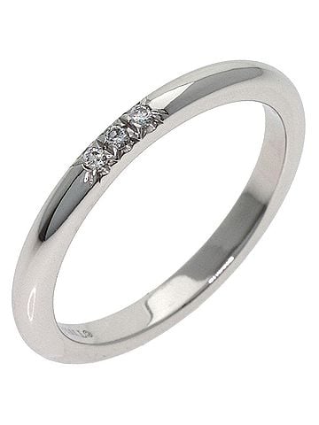 Tiffany & Co. Tiffany &amp; Co. Forever 3-Piece Diamond Ring, Platinum PT950, Women's. (view 2)