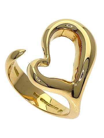 Tiffany & Co. Tiffany &amp; Co. Open Heart Ring, 18K Yellow Gold, Women's. (view 1)