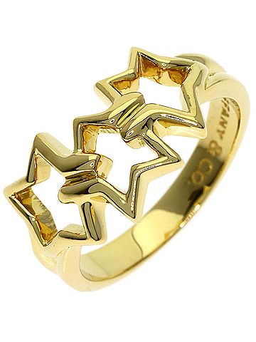 Tiffany & Co. Tiffany &amp; Co. Triple Star Ring, 18K Yellow Gold, Women's. (view 2)