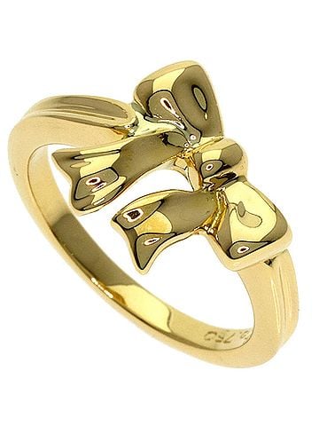 Tiffany & Co. Tiffany &amp; Co. Ribbon Ring, 18K Yellow Gold, Women's Ring. (view 1)