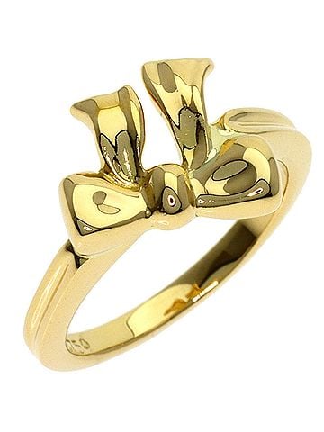 Tiffany & Co. Tiffany &amp; Co. Ribbon Ring, 18K Yellow Gold, Women's Ring. (view 2)