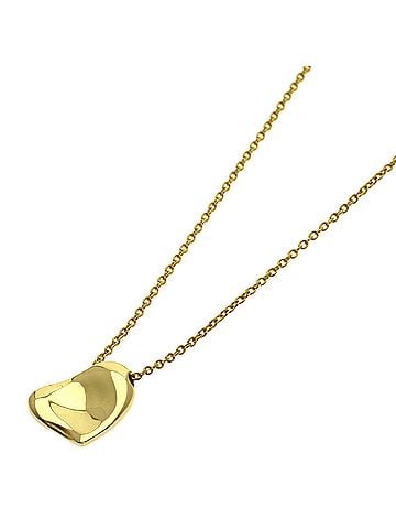 Tiffany & Co. Tiffany &amp; Co. Full Heart Necklace, 18K Yellow Gold, Women's. (view 1)