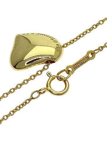 Tiffany & Co. Tiffany &amp; Co. Full Heart Necklace, 18K Yellow Gold, Women's. (view 2)