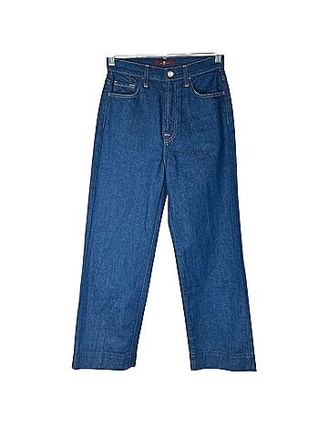 7 For All Mankind Baby Jo Cropped Trouser Jeans (view 1)