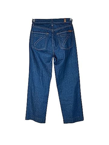 7 For All Mankind Baby Jo Cropped Trouser Jeans (view 2)