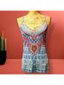 Venus Print Multi Color Sleeveless Top Size M - photo 4