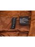 Atelier 100% Leather Brown Blazer Size M - photo 3