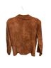Atelier 100% Leather Brown Blazer Size M - photo 5