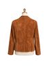 Atelier 100% Leather Brown Blazer Size M - photo 2