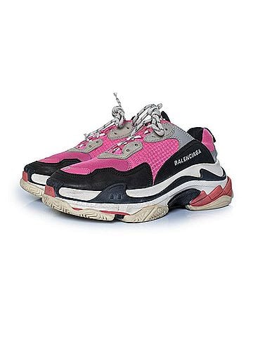 Balenciaga Balenciaga, Triple s trainers in pink (view 1)