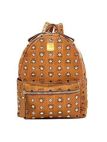 MCM MCM Logo Backpack/Daypack, PVC, Women's (view 1)