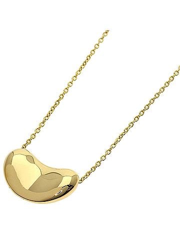 Tiffany & Co. Tiffany Bean Necklace, 18K Yellow Gold, Women's, TIFFANY&amp;Co. (view 1)