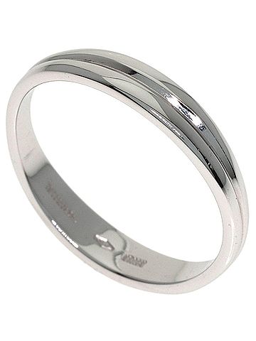 Tiffany & Co. Tiffany &amp; Co. Double Wave Ring, 18K White Gold, Women's. (view 1)