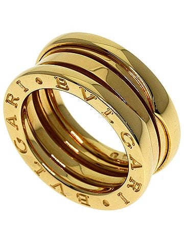 Bvlgari BVLGARI B-zero1 2-band ring #48, 18K yellow gold, women's. (view 1)