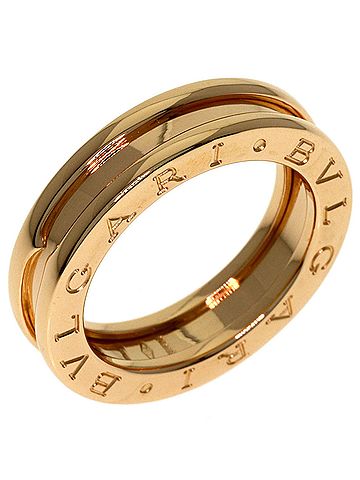Bvlgari BVLGARI B-zero1 1-band ring, 18K pink gold, women's. (view 2)