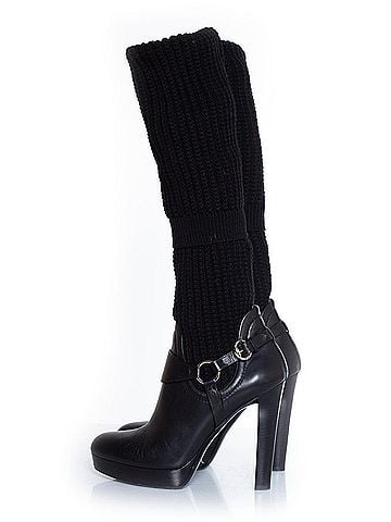 Gucci Gucci Black over knee sock boots (view 2)