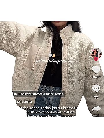 Fabletics Faux Fur Jacket (view 2)