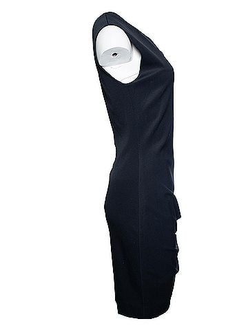 Helmut Lang Helmut lang, black asymmetric off shoulder dress (view 2)