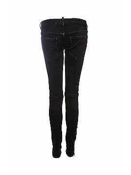 Dsquared2 Dsquared2, black jeans with silver hardware. (view 2)